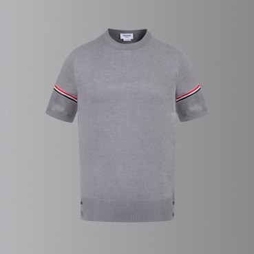 톰브라운 남성 라운드 반팔티 - Thom Browne Mens Round Tshirts 