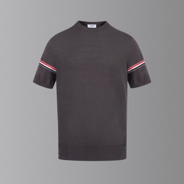 톰브라운 남성 라운드 반팔티 - Thom Browne Mens Round Tshirts 