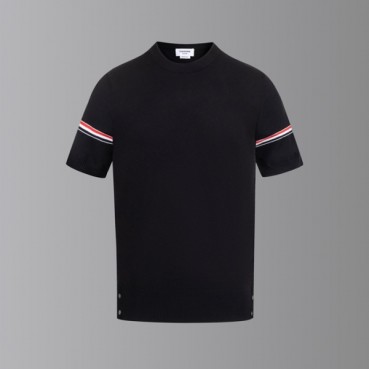 톰브라운 남성 라운드 반팔티 - Thom Browne Mens Round Tshirts 