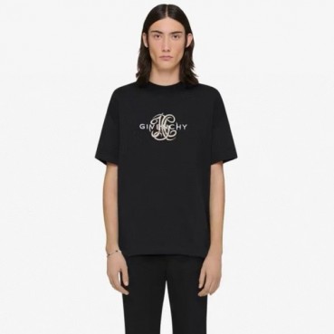 지방시 남성 라운드 반팔티 - Givenchy Mens Round Tshirt 