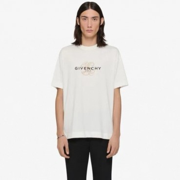 지방시 남성 라운드 반팔티 - Givenchy Mens Round Tshirt 