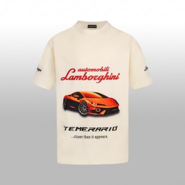 발렌시아가 남성 라운드 반팔 티셔츠 - Balenciaga Mens Round Tshirt 