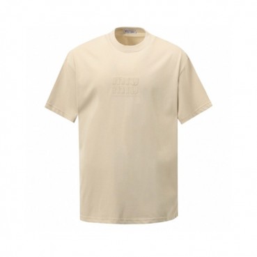 미우미우 남성 라운드 반팔 티셔츠 - Miumiu Mens Round Tshirt 