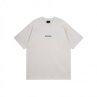 발렌시아가 남성 라운드 반팔 티셔츠 - Balenciaga Mens Round Tshirt 