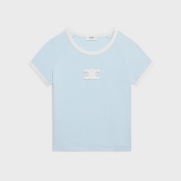 셀린느 여성 라운드 반팔 티셔츠 - Celine Womens Round Tshirts 