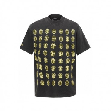 크롬하츠 남성 라운드 반팔티 - Chrom Hearts Mens Round Tshirt 