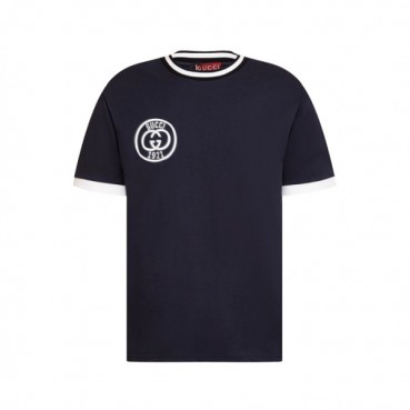 구찌 남성 라운드 반팔티 - Gucci Mens Round Tshirt 