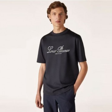 로로피아나 남성 라운드 반팔티 - Loro Piana Mens Round Tshirt 