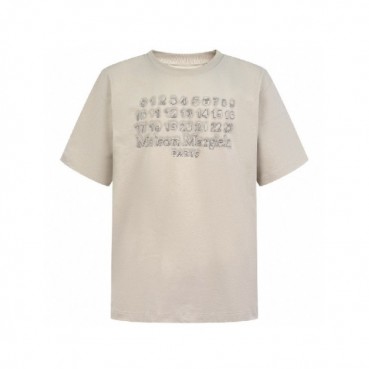 메종 마르지엘라 남성 라운드 반팔 티셔츠 - Maison Margiela Mens Round Tshirt 
