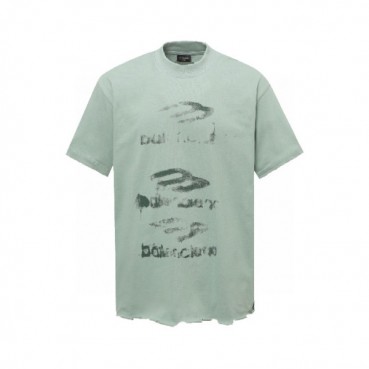 발렌시아가 남성 라운드 반팔 티셔츠 - Balenciaga Mens Round Tshirt 
