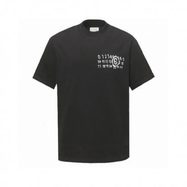 메종 마르지엘라 남성 라운드 반팔 티셔츠 - Maison Margiela Mens Round Tshirt 