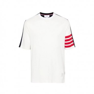 톰브라운 남성 라운드 반팔티 - Thom Browne Mens Round Tshirts 