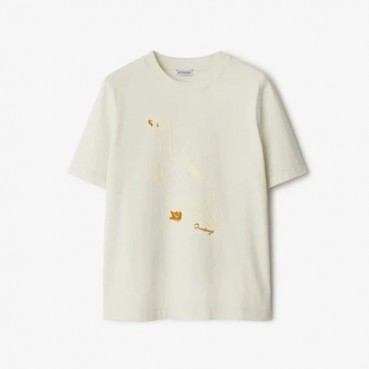 버버리 남/녀 크루넥 반팔티 - Burberry Unisex Round Tshirts 