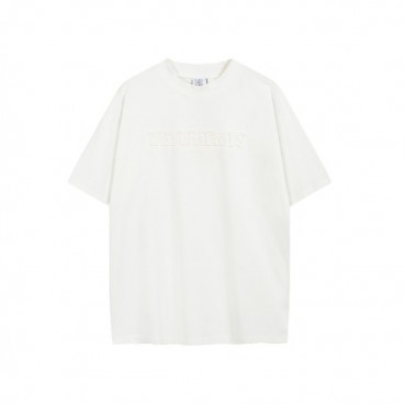 베트멍 남/녀 라운드 반팔 티셔츠 - Vetements Unisex Oversize Tshirt 