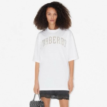 버버리 여성 반팔 티셔츠 - Burberry Womens Round Tshirt 