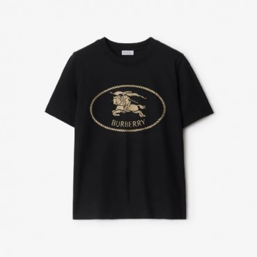 버버리 여성 반팔 티셔츠 - Burberry Womens Round Tshirt 