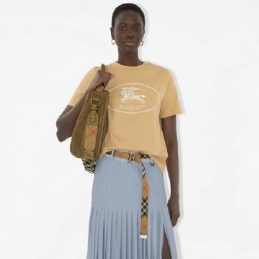 버버리 여성 반팔 티셔츠 - Burberry Womens Round Tshirt 