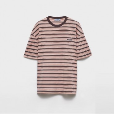 프라다 남성 라운드 반팔티 - Prada Mens Round Tshirt 