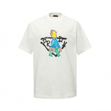 프라다 남성 라운드 반팔티 - Prada Mens Round Tshirt 