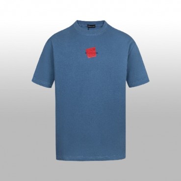 발렌시아가 남성 라운드 반팔 티셔츠 - Balenciaga Mens Round Tshirt 