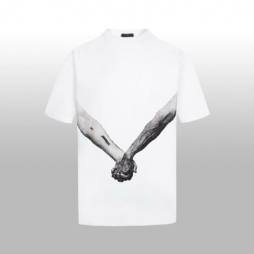 루이비통 남성 라운드 반팔티 - Louis vuitton Mens Round Tshirt 