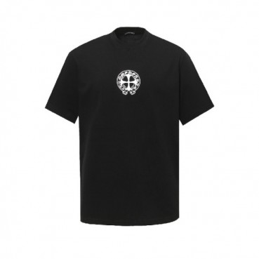 크롬하츠 남성 라운드 반팔티 - Chrom Hearts Mens Round Tshirt 