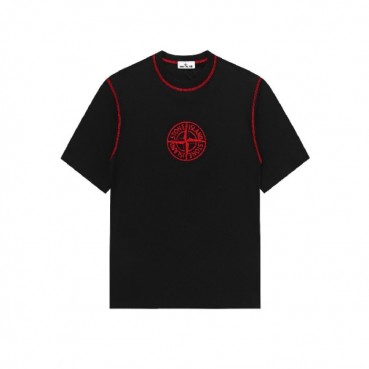 스톤아일랜드 남성 라운드 반팔 티셔츠 - Stone Island Mens Round Tshirt 