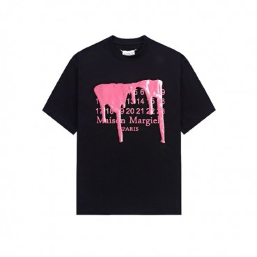 메종 마르지엘라 남성 라운드 반팔 티셔츠 - Maison Margiela Mens Round Tshirt 