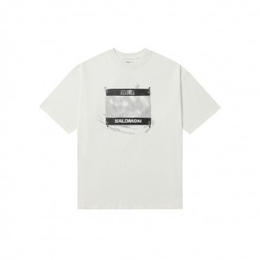 메종 마르지엘라 남성 라운드 반팔 티셔츠 - Maison Margiela Mens Round Tshirt 