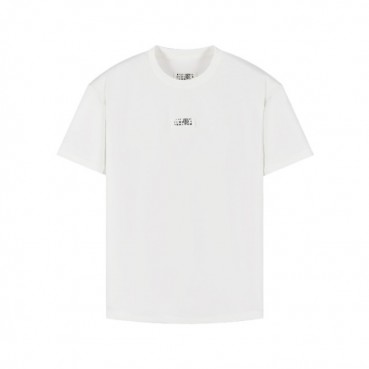 메종 마르지엘라 남성 라운드 반팔 티셔츠 - Maison Margiela Mens Round Tshirt 