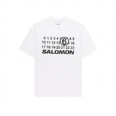 메종 마르지엘라 남성 라운드 반팔 티셔츠 - Maison Margiela Mens Round Tshirt 