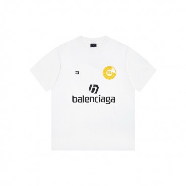 발렌시아가 남성 라운드 반팔 티셔츠 - Balenciaga Mens Round Tshirt 