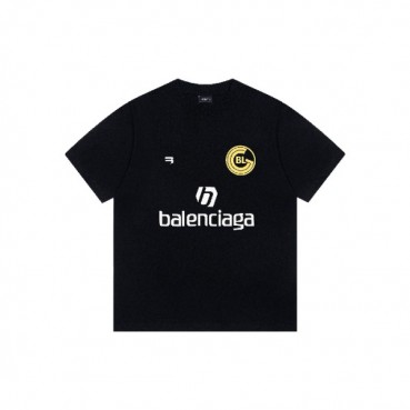 발렌시아가 남성 라운드 반팔 티셔츠 - Balenciaga Mens Round Tshirt 