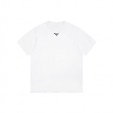 프라다 남성 라운드 반팔티 - Prada Mens Round Tshirt 