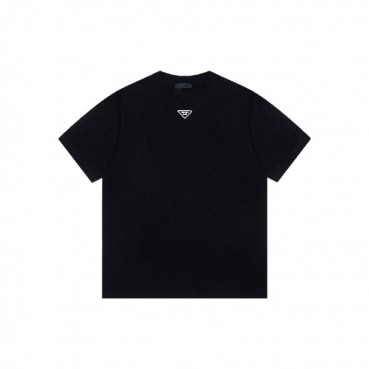 프라다 남성 라운드 반팔티 - Prada Mens Round Tshirt 