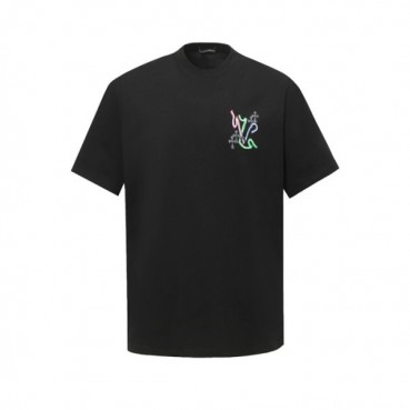 크롬하츠 남성 라운드 반팔티 - Chrom Hearts Mens Round Tshirt 