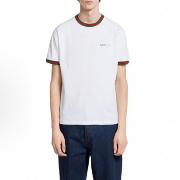 구찌 남성 라운드 반팔티 - Gucci Mens Round Tshirt 