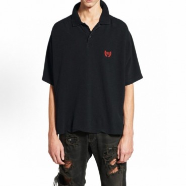 발렌시아가 남성 폴로 반팔 티셔츠 - Balenciaga Mens Polo Tshirt 
