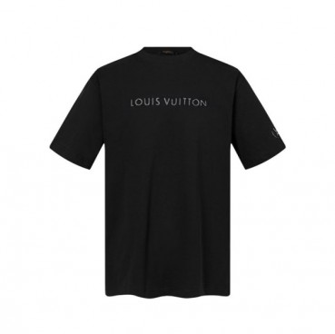 루이비통 남성 라운드 반팔 티셔츠 - Louis vuitton Mens Round Tshirt 