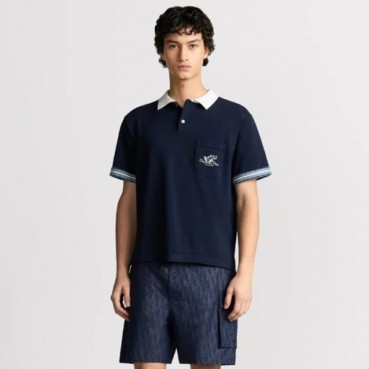 디올 남성 폴로 반팔 티셔츠 - Dior Mens Polo Tshirt 