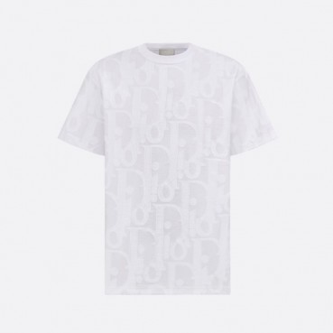 디올 남성 라운드 반팔 티셔츠 - Dior Mens Round Tshirt 