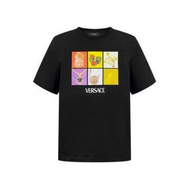 베르사체 남성 반팔 티셔츠 - Versace Mens Round Tshirts 