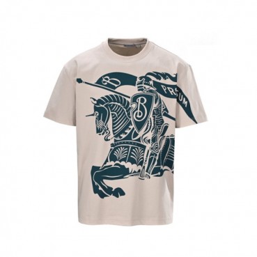 버버리 남성 라운드 반팔 티셔츠 - Burberry Mens Round Tshirt 