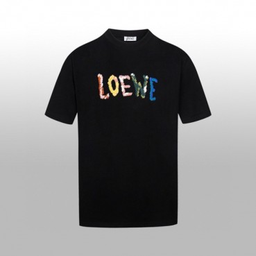 로에베 남성 라운드 반팔티 - Loewe Mens Round Tshirt 