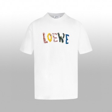 로에베 남성 라운드 반팔티 - Loewe Mens Round Tshirt 