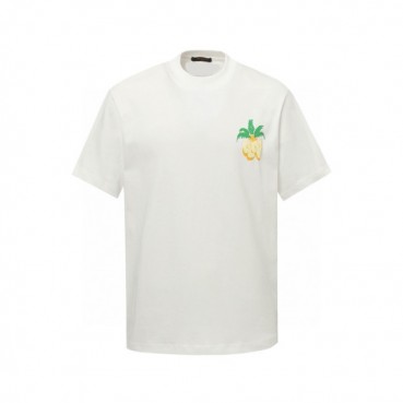 루이비통 남성 라운드 반팔 티셔츠 - Louis vuitton Mens Round Tshirt 