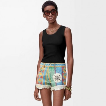 로에베 여성 라운드 나시 - Loewe Womens Round Sleeveless Top 