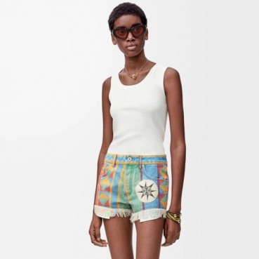 로에베 여성 라운드 나시 - Loewe Womens Round Sleeveless Top 