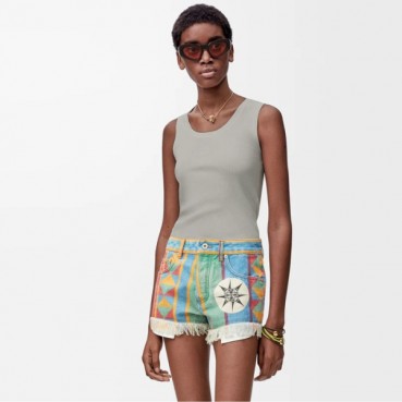 로에베 여성 라운드 나시 - Loewe Womens Round Sleeveless Top 