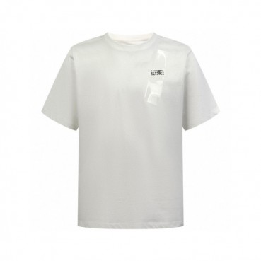 메종 마르지엘라 남성 라운드 반팔 티셔츠 - Maison Margiela Mens Round Tshirt 